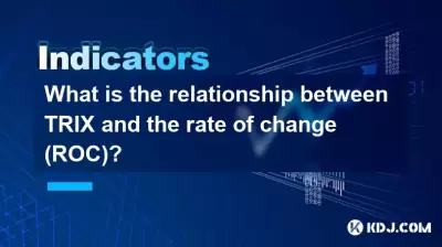 Quelle est la relation entre Trix et le taux de changement (ROC)?