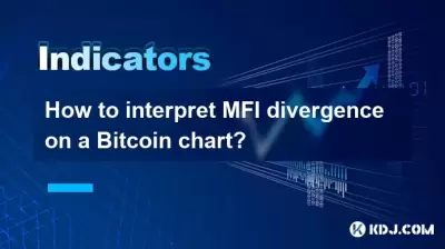 如何在Bitcoin圖表上解釋MFI差異？