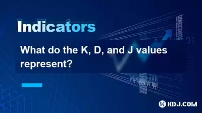 What do the K, D, and J values represent?