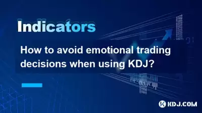 How to avoid emotional trading decisions when using KDJ?