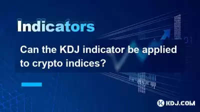 Can the KDJ indicator be applied to crypto indices?