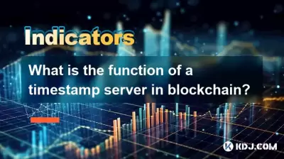 Was ist die Funktion eines Zeitstempelservers in Blockchain?