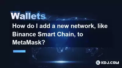 Binance Smart Chain과 같은 새로운 네트워크를 메타 마스크에 추가하려면 어떻게합니까?