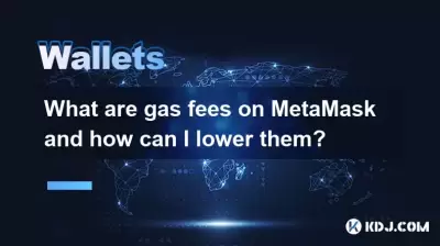 Was sind Gasgebühren für Metamaske und wie kann ich sie senken?