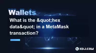 메타 마스크 거래의 "16 진수"는 무엇입니까? 메타 마스크 거래의 "16 진수"는 무엇입니까?