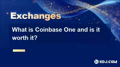 What is Coinbase One and is it worth it?