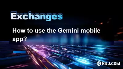 Comment utiliser l'application mobile Gemini?