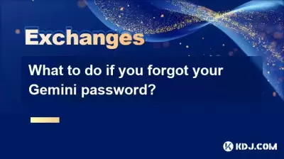 What to do if you forgot your Gemini password?