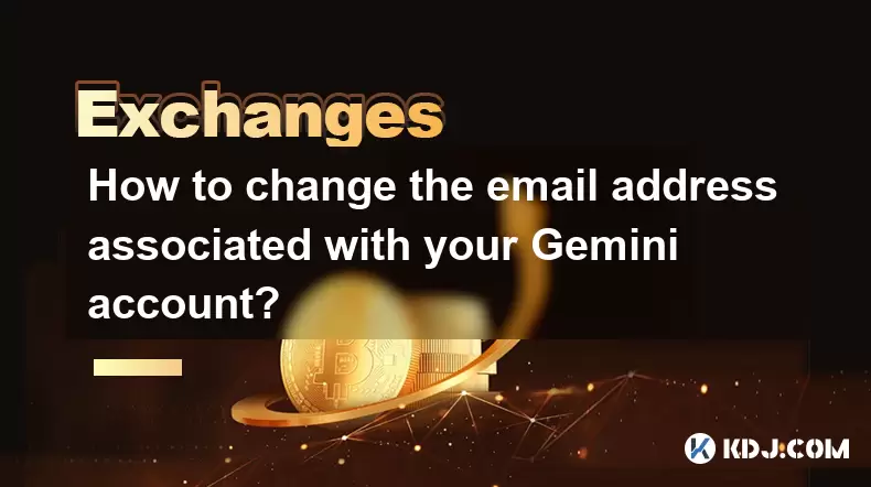 Gemini 계정과 관련된 이메일 주소를 변경하는 방법은 무엇입니까? Gemini 계정과 관련된 이메일 주소를 변경하는 방법은 무엇입니까?