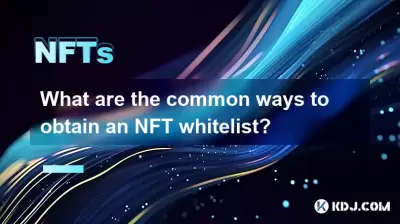 获得NFT白名单的常见方法是什么? 获得NFT白名单的常见方法是什么?