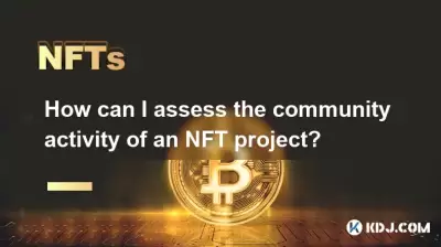 NFT 프로젝트의 커뮤니티 활동을 어떻게 평가할 수 있습니까?