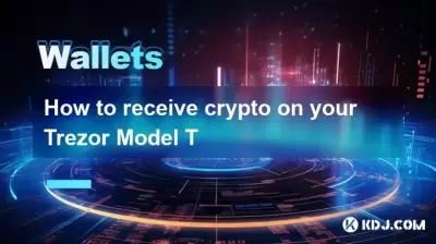 Comment recevoir la crypto sur votre modèle Trezor T