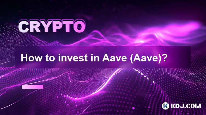 How to invest in Aave (Aave)? How to invest in Aave (Aave)?