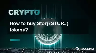 How to buy Storj (STORJ) tokens?