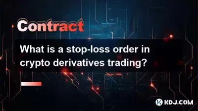 What is a stop-loss order in crypto derivatives trading? What is a stop-loss order in crypto derivatives trading?