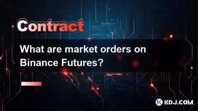 Was sind Marktbestellungen für Binance -Futures?