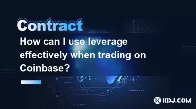 How can I use leverage effectively when trading on Coinbase?