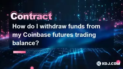 How do I withdraw funds from my Coinbase futures trading balance?