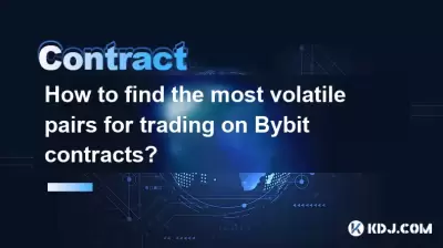 How to find the most volatile pairs for trading on Bybit contracts?