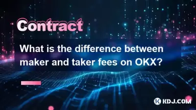 What is the difference between maker and taker fees on OKX? What is the difference between maker and taker fees on OKX?