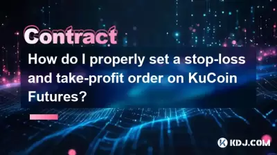 How do I properly set a stop-loss and take-profit order on KuCoin Futures?