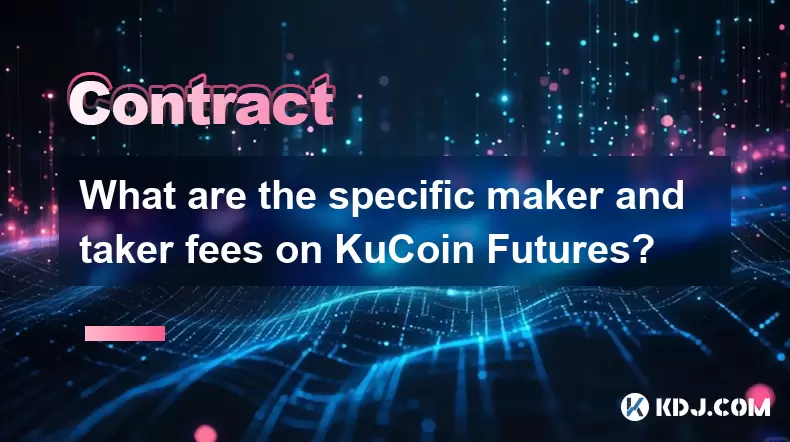 Kucoin期货的特定制造商和收税者是多少? Kucoin期货的特定制造商和收税者是多少?