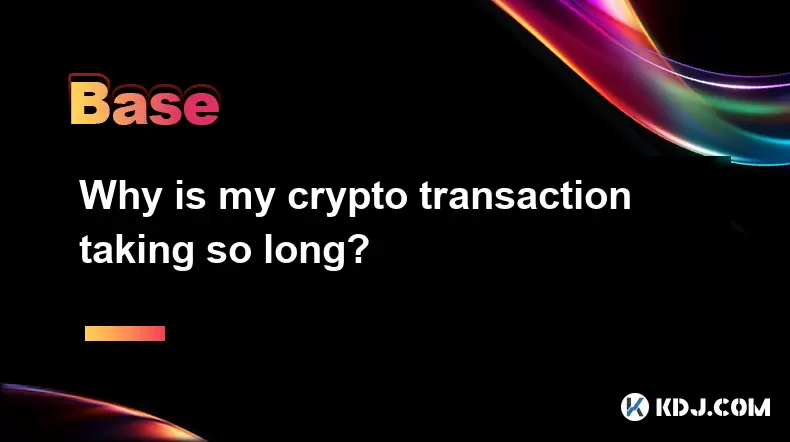 Pourquoi ma transaction crypto prend-elle si longtemps? Pourquoi ma transaction crypto prend-elle si longtemps?