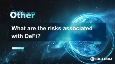 What are the risks associated with DeFi?