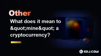 What does it mean to 