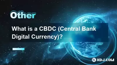 What is a CBDC (Central Bank Digital Currency)?