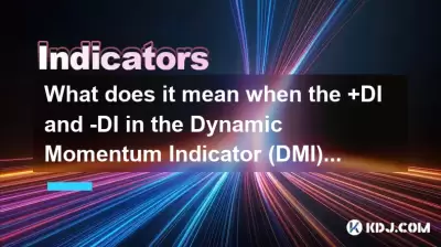当动态动量指示器（DMI）中的 +di和-di相互交织但ADX正在上升时，这是什么意思？