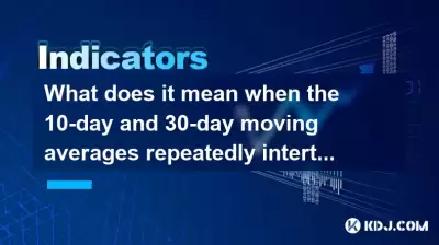 10天和30天的移动平均反复交织时意味着什么？