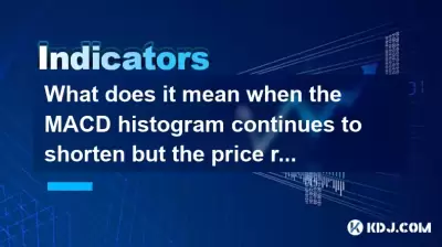 当MACD直方图继续缩短但价格达到新高时，这意味着什么？