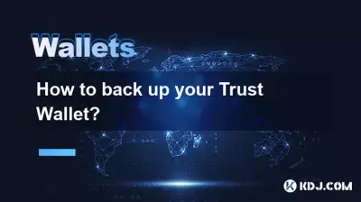 How to back up your Trust Wallet?