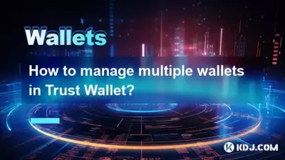 How to manage multiple wallets in Trust Wallet?