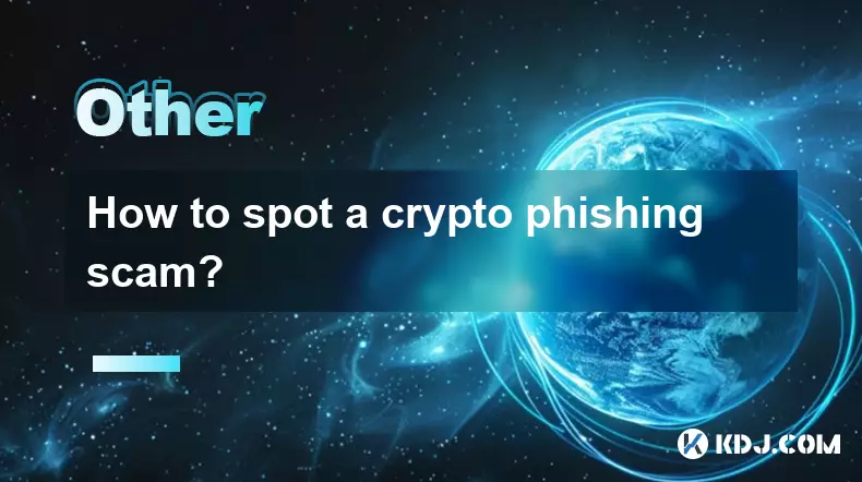 Wie kann man einen Krypto -Phishing -Betrug erkennen? Wie kann man einen Krypto -Phishing -Betrug erkennen?