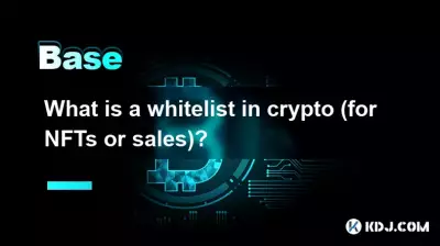 What is a whitelist in crypto (for NFTs or sales)?