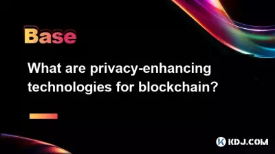 What are privacy-enhancing technologies for blockchain?