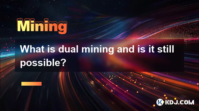 Qu'est-ce que la double mine et est-il toujours possible? Qu'est-ce que la double mine et est-il toujours possible?