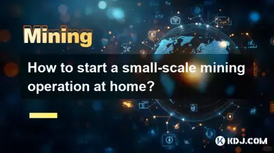 How to start a small-scale mining operation at home?