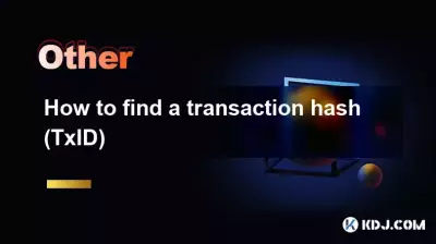 Comment trouver un hachage de transaction (TXID)