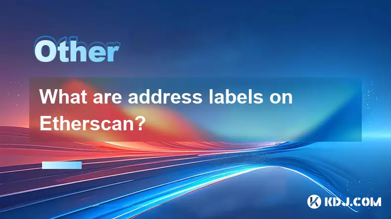 Was sind Adressetiketten über Ethercan? Was sind Adressetiketten über Ethercan?