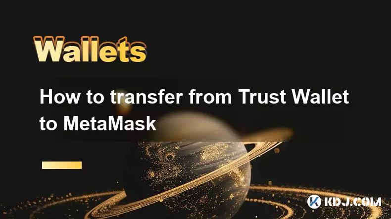 Wie man von Trust Wallet zu Metamaske übergeht Wie man von Trust Wallet zu Metamaske übergeht