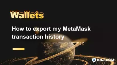 How to export my MetaMask transaction history How to export my MetaMask transaction history