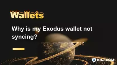 Why is my Exodus wallet not syncing?