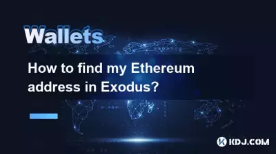 How to find my Ethereum address in Exodus?