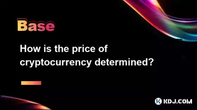 How is the price of cryptocurrency determined? How is the price of cryptocurrency determined?