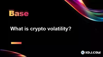 What is crypto volatility?