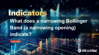 狭いボリンジャーバンド(狭い開口部)は何を示していますか? 狭いボリンジャーバンド(狭い開口部)は何を示していますか?