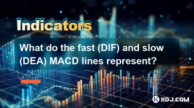 Que représentent les lignes MACD rapides (DIF) et Slow (DEA)? Que représentent les lignes MACD rapides (DIF) et Slow (DEA)?